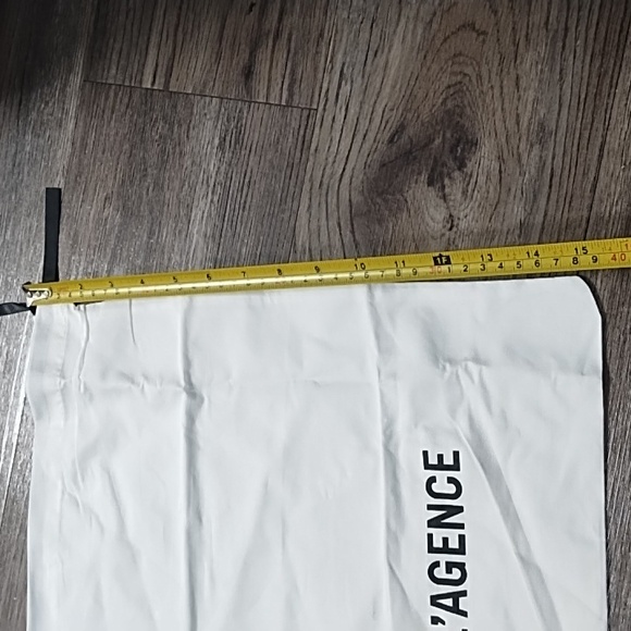 L'AGENCE White Drawstring Bag - Picture 2 of 5